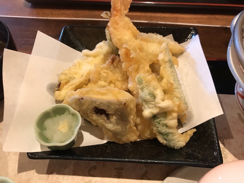 犬山　レストラン大安１６　ランチ　天ぷら