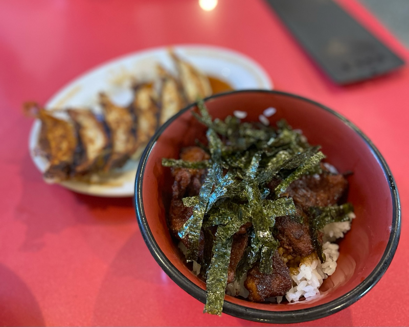 犬山城下町　中華ランチ　池田屋のどんでん丼