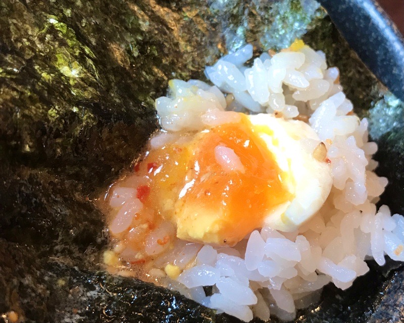 犬山　丸岡商店　ラーメン　海苔アレンジ　カスタマイズ