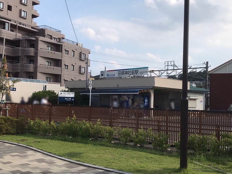 犬山小牧　タリーズコーヒー　田県神社前駅