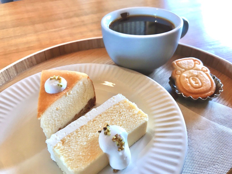 犬山カフェ　くまと珈琲　おやつセット