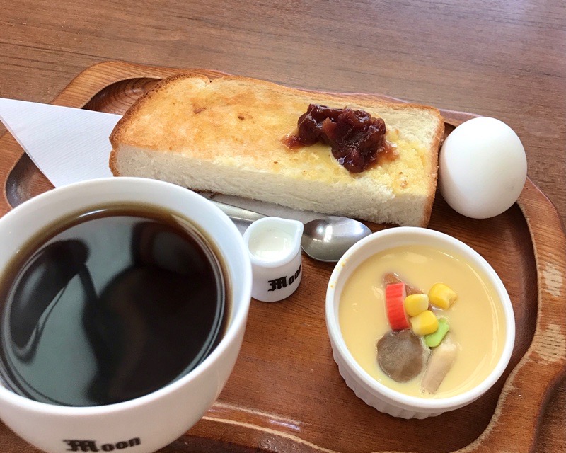 犬山モーニング　喫茶ムーン　カフェ