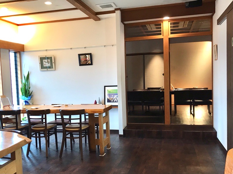 犬山お寿司　ランチ　湊の個室