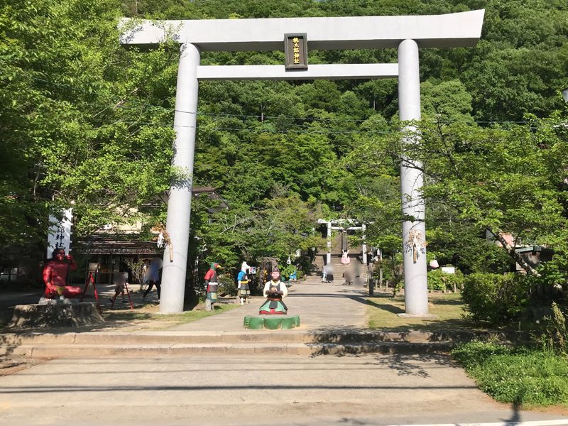 犬山桃太郎神社　キャンプ場