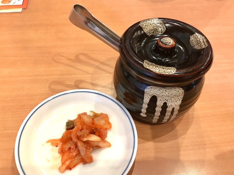 犬山ランチ　ラーメン　元祖タンタン麺　キムチ