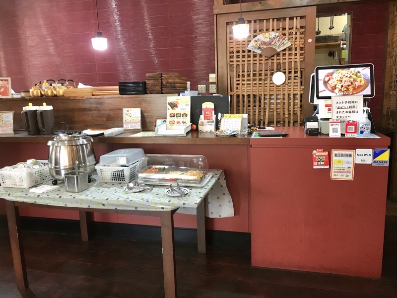 犬山韓国料理ランチ　ハニー食堂　店内