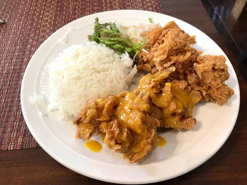 犬山韓国料理ランチ　ハニー食堂　チキン定食