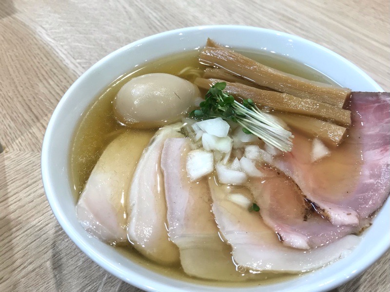犬山ランチ　麺屋伊藤　の特製白醤油らーめん