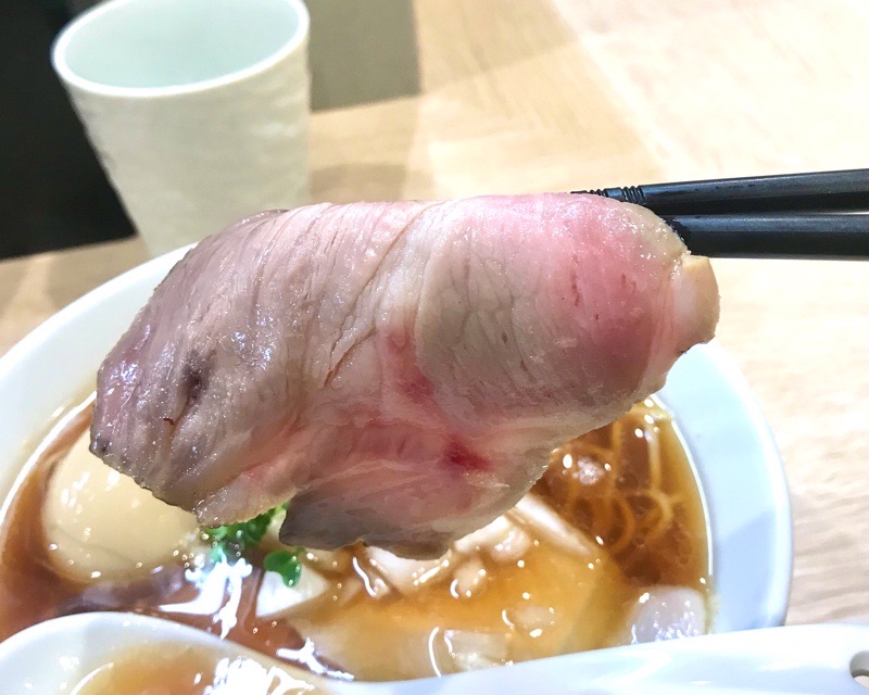 犬山ランチ　麺屋伊藤　のラーメンチャーシュー