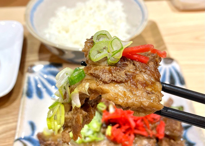 犬山ラーメン　つけ麺らーめん結まるのソーキ定食