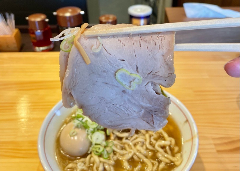 小牧ラーメン　中華そばおおむらの中盛　トッピング