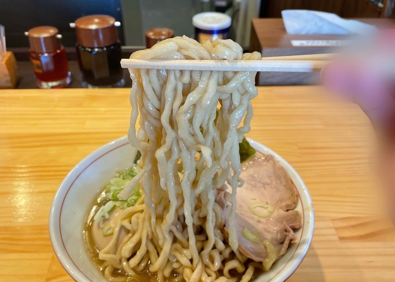 小牧ラーメン　中華そばおおむらのレディース盛