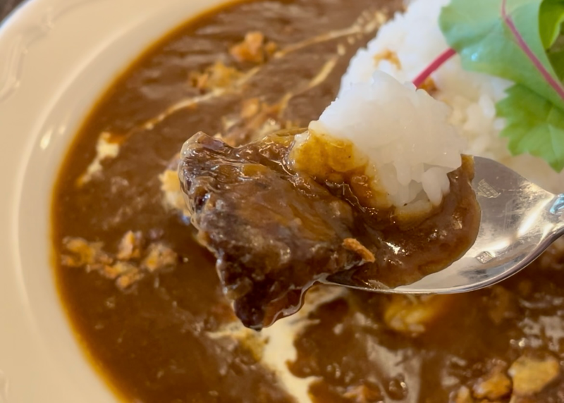 江南ランチ　ブラッスリー三幸　水曜日限定　料理長特製飛騨牛カレー