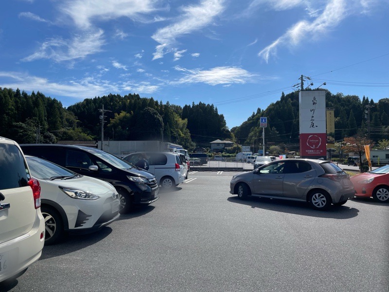 恵那川上屋　可児御嵩インター店の駐車場