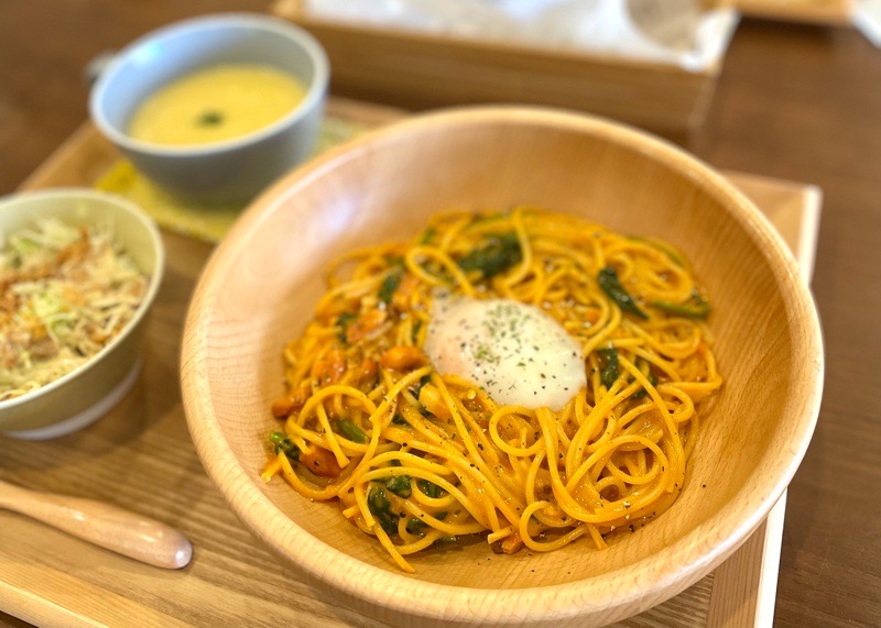 きまぐれかふぇのパスタランチ　江南グルメ