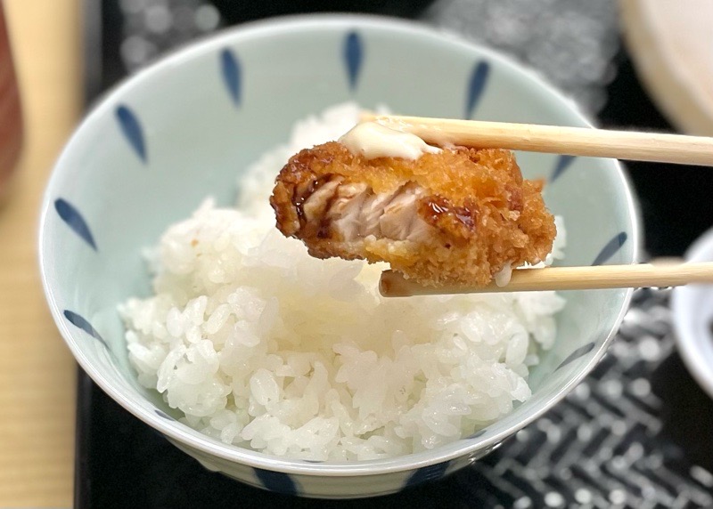 犬山ランチ　犬山駅西口　志のぶ　魚フライ定食