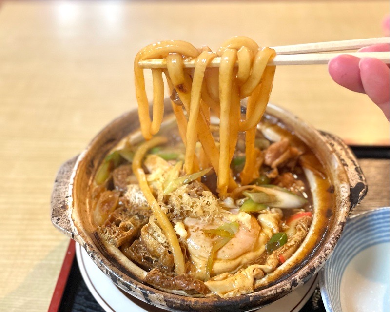 犬山ランチ　松の里の味噌煮込みうどん