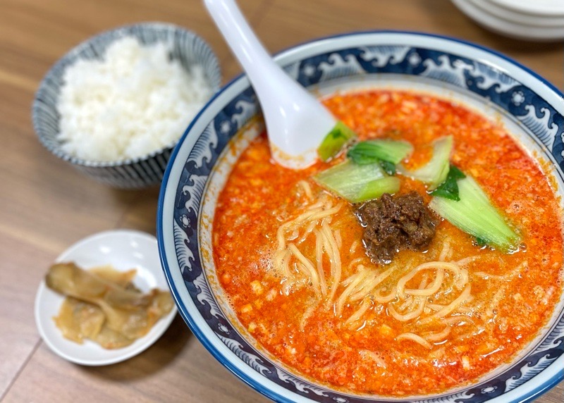 犬山グルメ　中華料理　いがちゃん飯店万里一空の担々麺