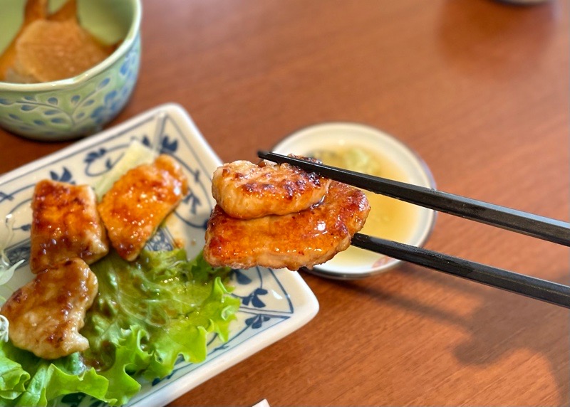 犬山ランチ　桃屋の豚ステーキ定食