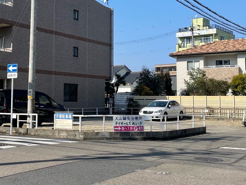 犬山ランチ　桃屋の駐車場