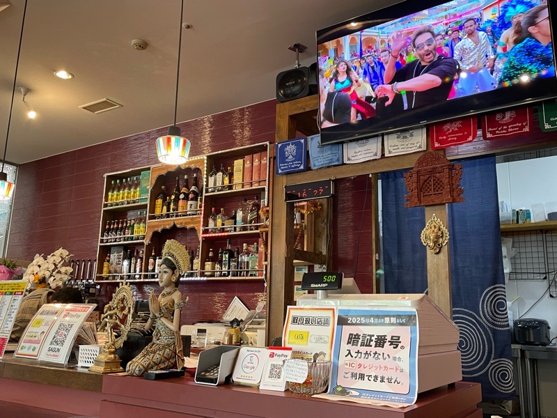 犬山グルメ　キャスタ１階SAGUN　店内