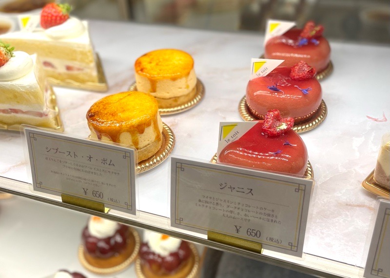 犬山ケーキ　パティスリールトワのケーキ