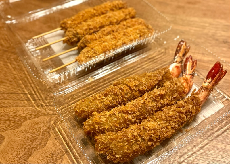 各務原テイクアウト　鮮魚　楽笑　フライ