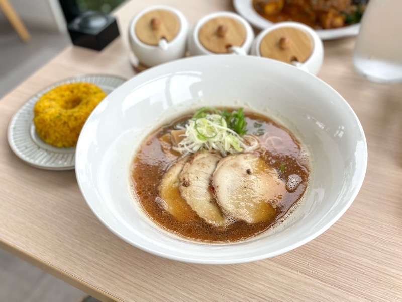 大口ランチ　リトルクックー大口のあっさり豚骨しょうゆらーめん