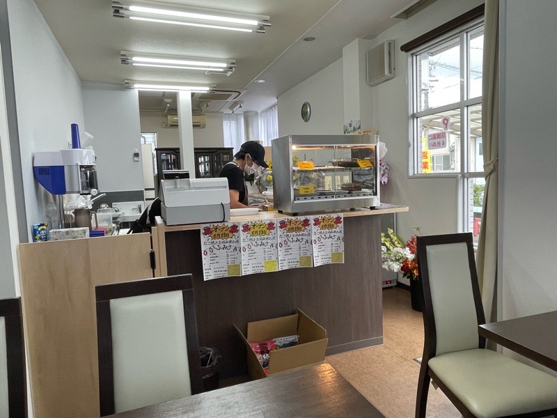 犬山テイクアウト　たこ焼きお好み焼きのふみ　店内