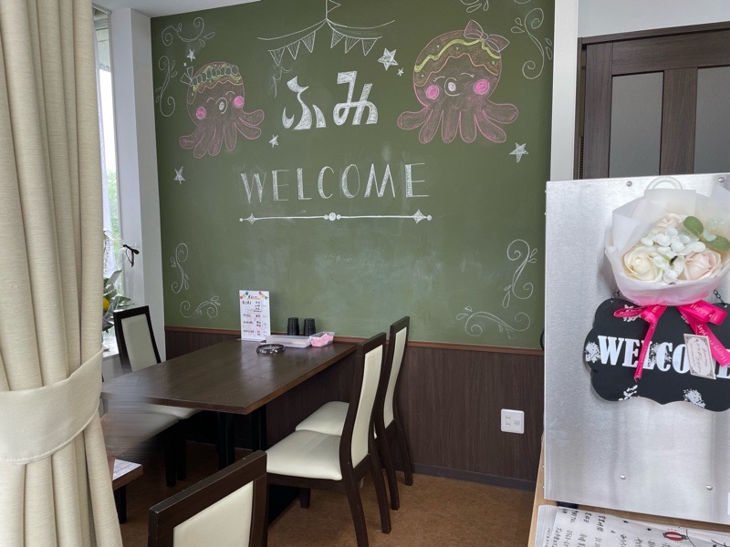 犬山テイクアウト　たこ焼きお好み焼きのふみ　店内