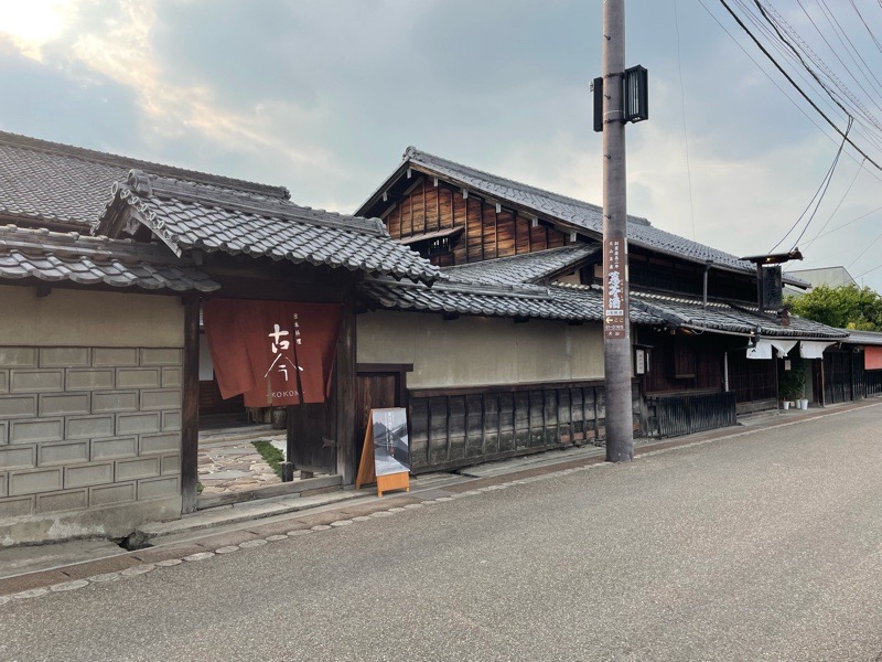 犬山城下町　古民家ホテル宿SHUKU併設レストラン　日本料理古今