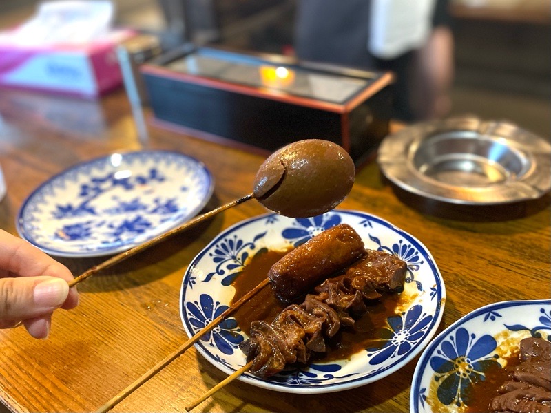 各務原市鵜沼　つたやの味噌おでん