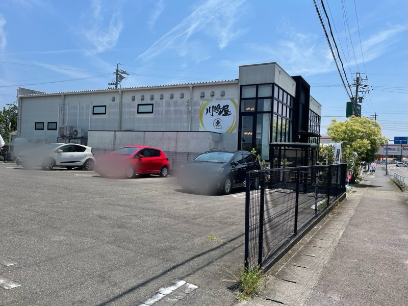 江南ランチ　焼肉の川嶋屋　駐車場