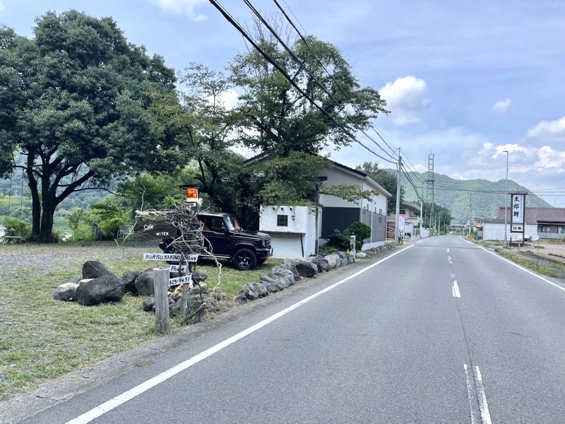 犬山カフェ　cafeWITCH　cafeウィッチの駐車場