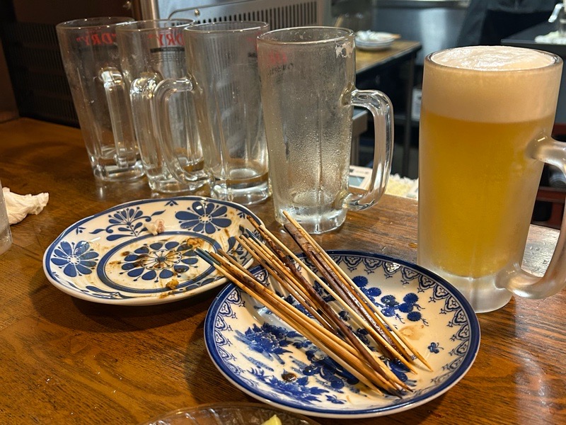 各務原グルメ とん焼きつたや 店内