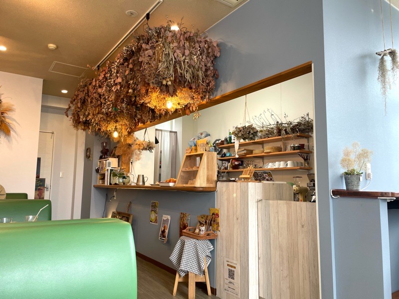 犬山カフェ　ハチロクコーヒー　86coffeeの店内