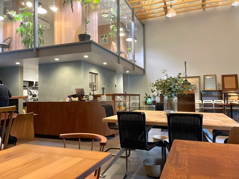 各務原カフェ　スコーンとスープ nanan　店内