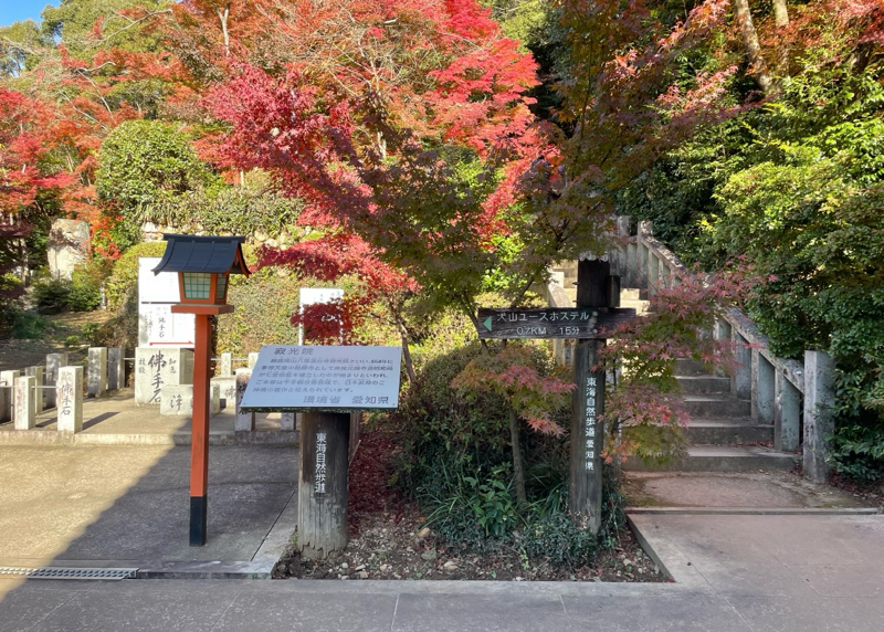 犬山 もみじ寺 紅葉のもみじまつり 寂光院の本堂