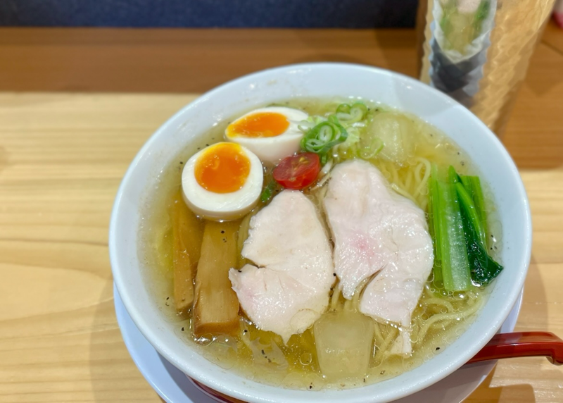 犬山ランチ　つけ麺らーめん結まる　すぱいす冷やし