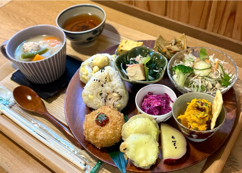 犬山ランチ　おばんざいかふぇやまとーの腸活ランチ