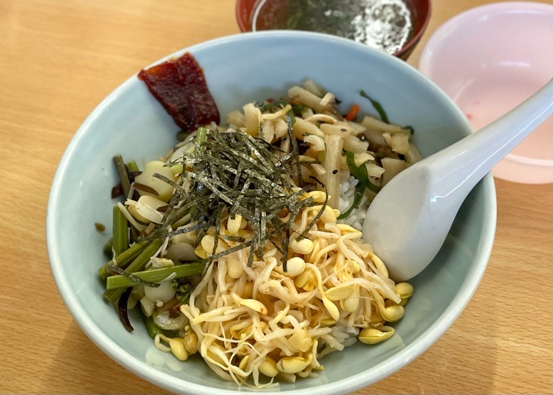 犬山焼肉　味楽のお肉　ランチタイム　ビビンバ