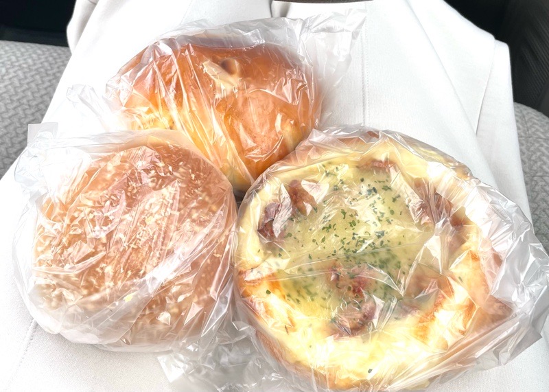 江南テイクアウト パン屋 ここカラ・パンCafe 品揃え