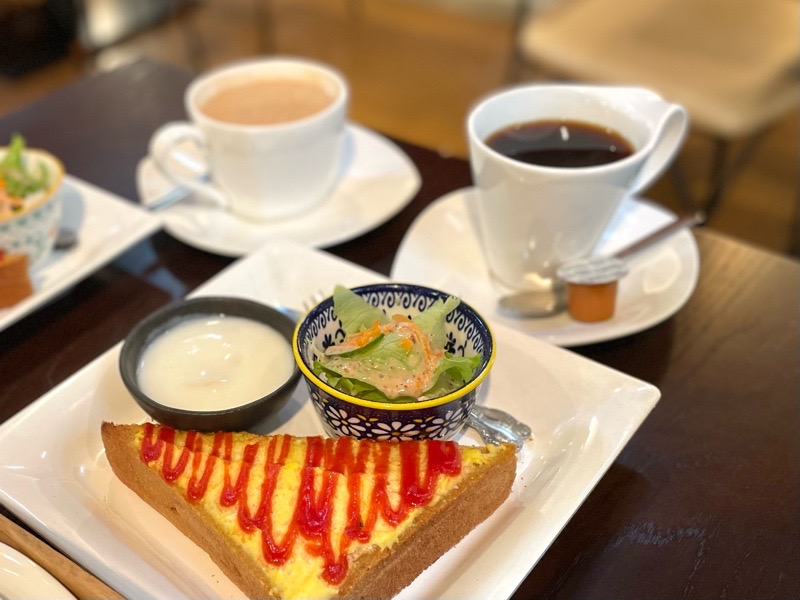 Cafe Aranciaのメニュー　犬山モーニング　アランチャ