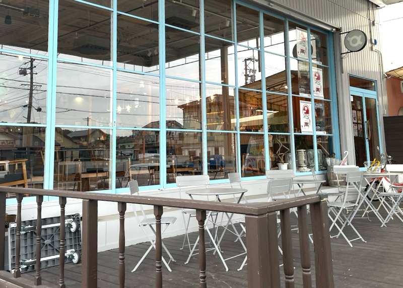 犬山カフェ　cafe＋αのテラス　カフェプラスアルファ