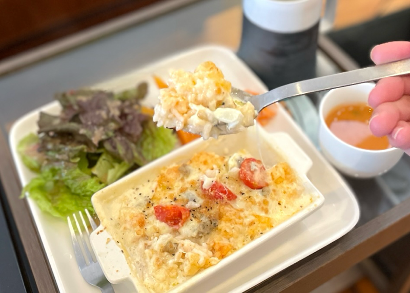 犬山ランチ　カフェプラスアルファ　cafe+αのドリアランチ