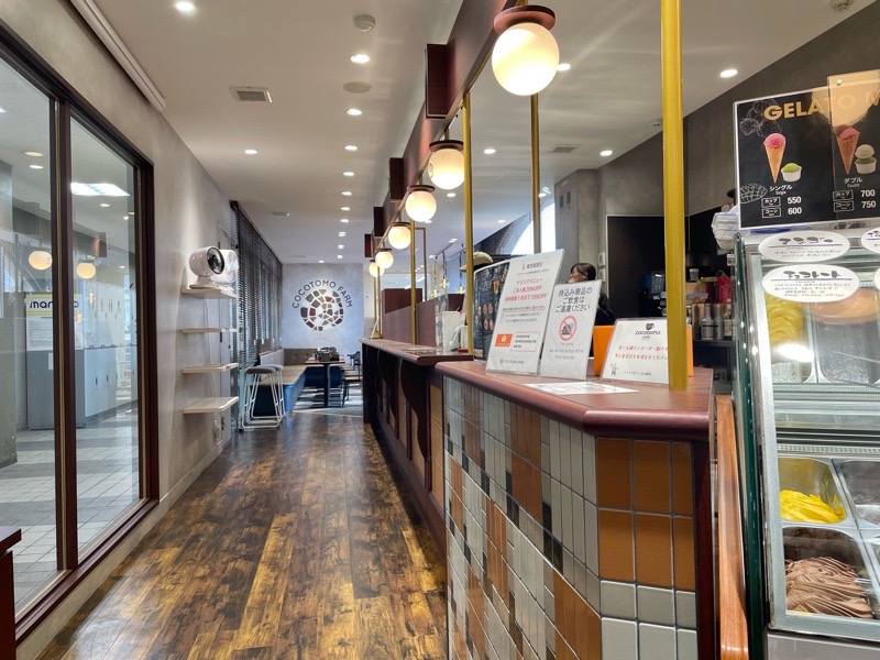 犬山カフェ　ココトモカフェ犬山駅店　店内