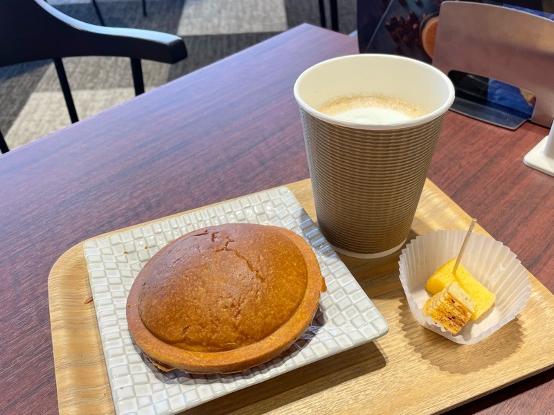 犬山カフェ　ココトモカフェ犬山駅店　ブリオッシュサンド