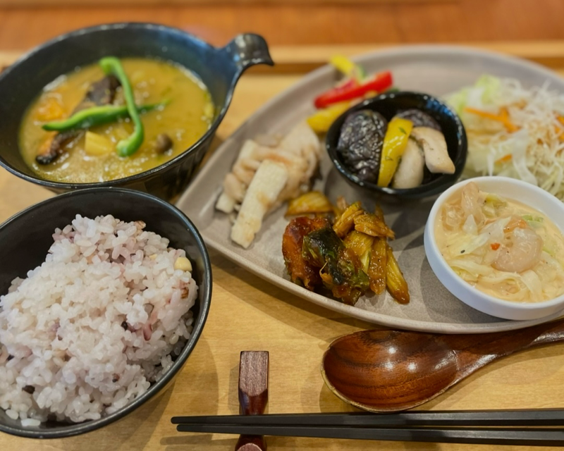 江南カフェ enkoya プレートランチ エンコヤ