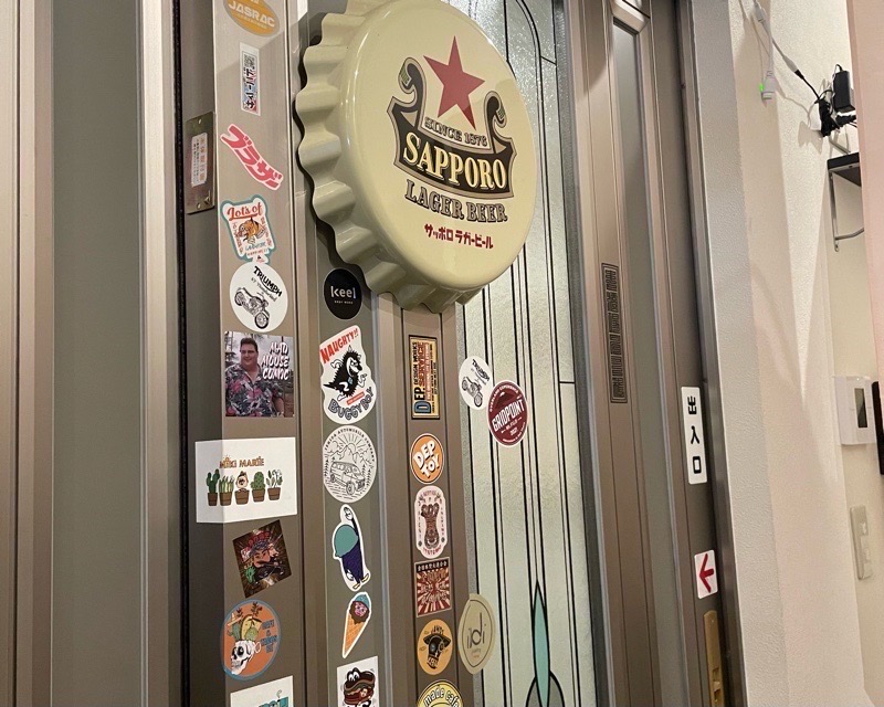 犬山居酒屋　串酒場ちょっ鶏　入口