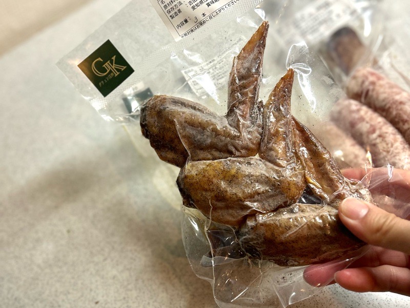 江南テイクアウト　GRUN　塩だけベーコンのグリュンの実食